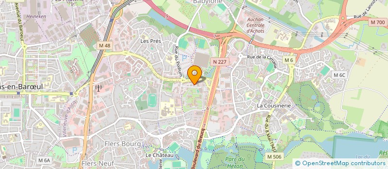 localisation de l'entreprise CHARMAND à VILLENEUVE-D'ASCQ