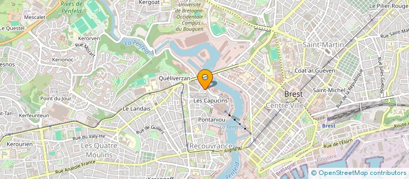 localisation de l'entreprise CHARMAND&ART à BREST