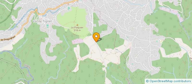 localisation de l'entreprise CHARMANT à LE TIGNET