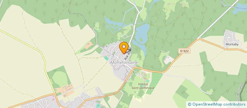 localisation de l'entreprise CHARMANT SOM  MORTEFONTAINE