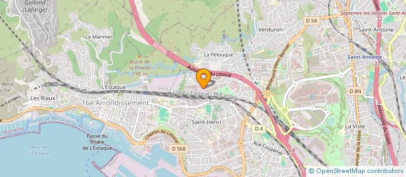 localisation de l'entreprise CHARMASSON5C à MARSEILLE