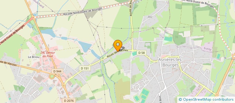 localisation de l'entreprise CHARMATOO  BOURGES