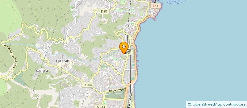localisation de l'entreprise CHARME à BASTIA