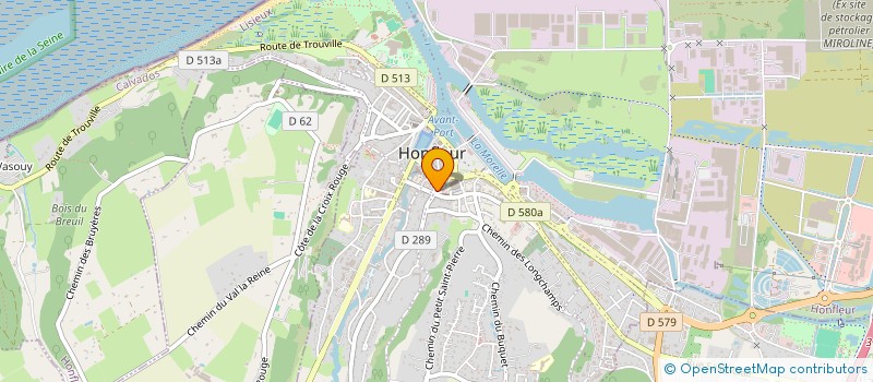 localisation de l'entreprise CHARME D'ANTAN à HONFLEUR