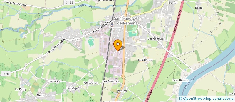 localisation de l'entreprise CHARMEIL CONTRACTANT GENERAL  SAINT-GEORGES-DE-RENEINS