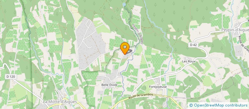 localisation de l'entreprise CHARMEL  SAINT-MARTIN-DE-LA-BRASQUE