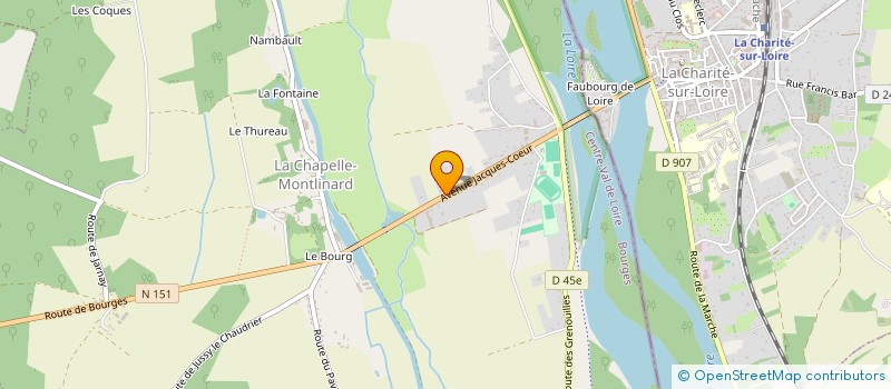 localisation de l'entreprise CHARMEN  BARLIEU