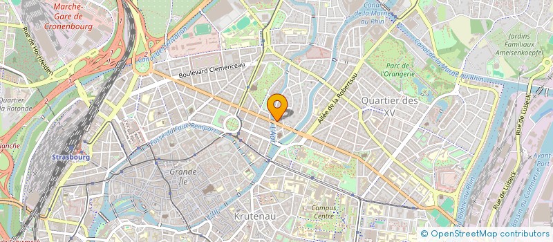 localisation de l'entreprise CHARMENOMAD à STRASBOURG