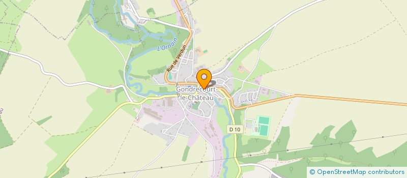 localisation de l'entreprise CHARMENT à GONDRECOURT-LE-CHATEAU