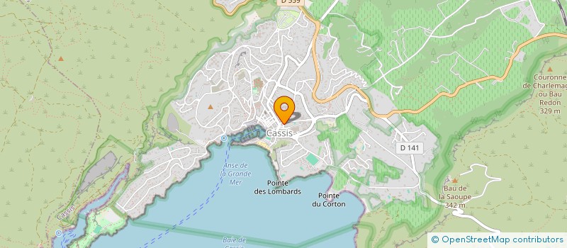 localisation de l'entreprise CHARMES EN SOI à CASSIS