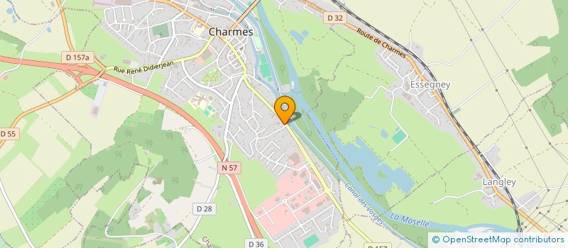 localisation de l'entreprise CHARMES LAVAGES  CHARMES