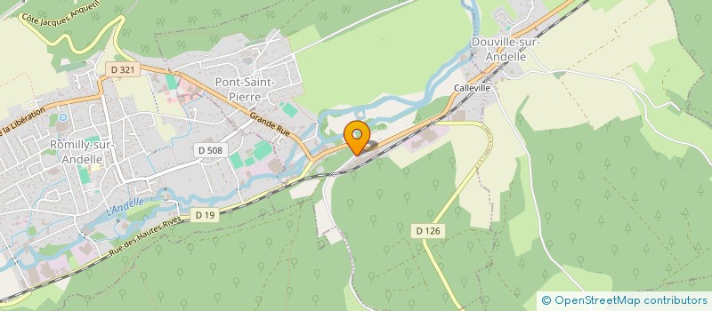 localisation de l'entreprise CHARMEZOLI à PONT-SAINT-PIERRE