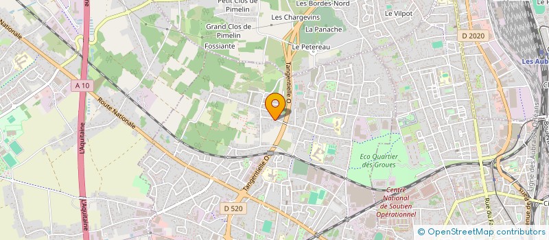 localisation de l'entreprise CHARMHOSTING  SAINT-JEAN-DE-LA-RUELLE
