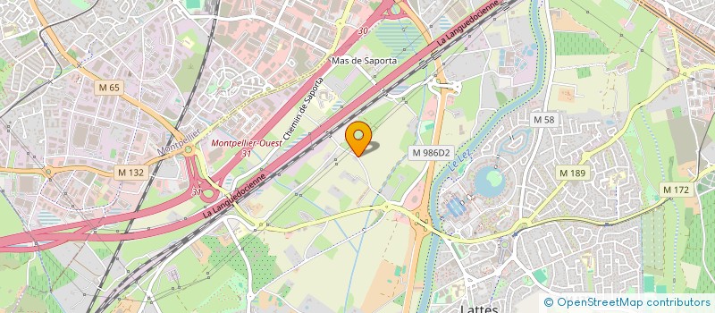 localisation de l'entreprise CHARMI à LATTES