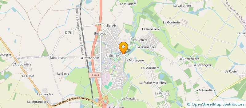 localisation de l'entreprise CHARMIL  BELLEVIGNY