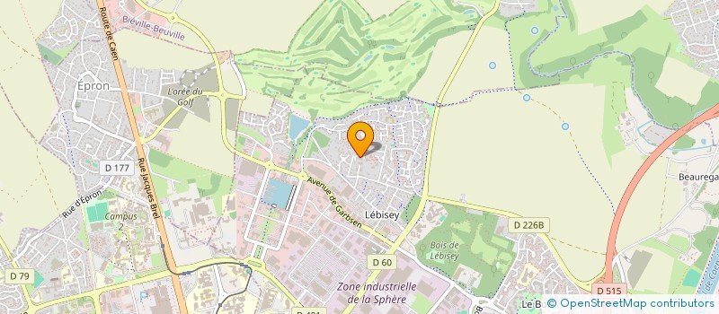 localisation de l'entreprise CHARMILLE  HEROUVILLE-SAINT-CLAIR
