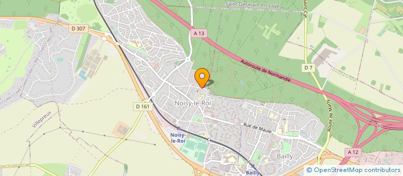 localisation de l'entreprise CHARMILLES DES CORDELIERS à NOISY-LE-ROI