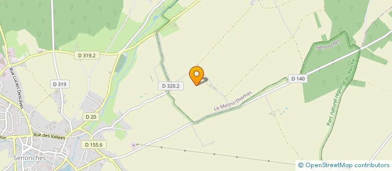 localisation de l'entreprise CHARMOIS TP à LE MESNIL-THOMAS