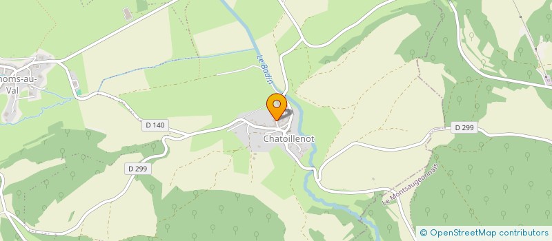 localisation de l'entreprise CHARMONT GY à LE VAL-D'ESNOMS