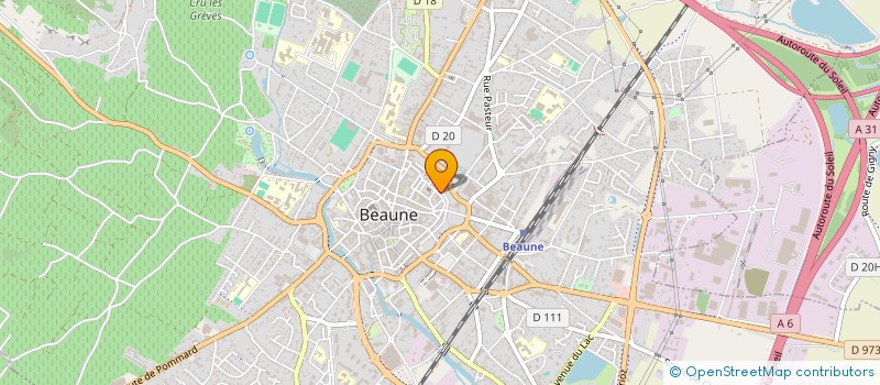 localisation de l'entreprise CHARMOTS à BEAUNE