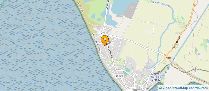 localisation de l'entreprise CHARMY à LE CROTOY