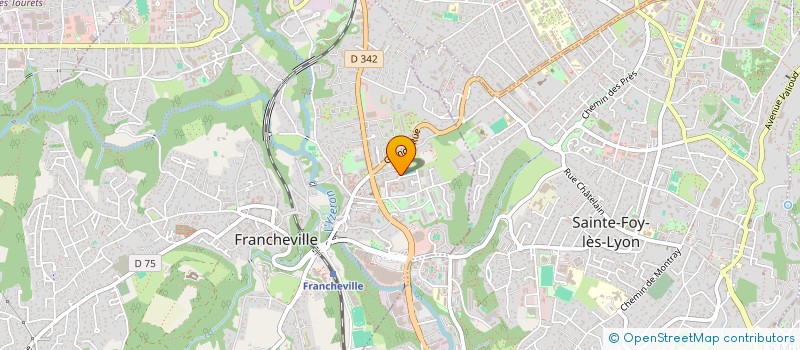 localisation de l'entreprise CHARMY INVEST  FRANCHEVILLE