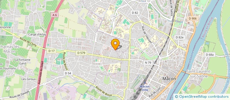 localisation de l'entreprise CHARNAY EXPERTS à CHARNAY-LES-MACON