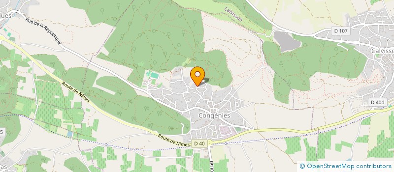 localisation de l'entreprise CHARNECA PEINTURE DECORATION INT.EXT.  CONGENIES