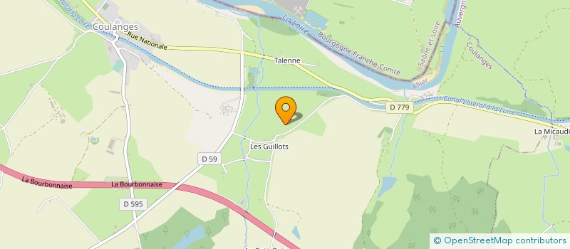 localisation de l'entreprise CHARNET à PIERREFITTE-SUR-LOIRE