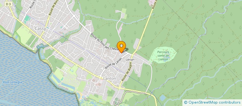 localisation de l'entreprise CHAROAN  LANTON