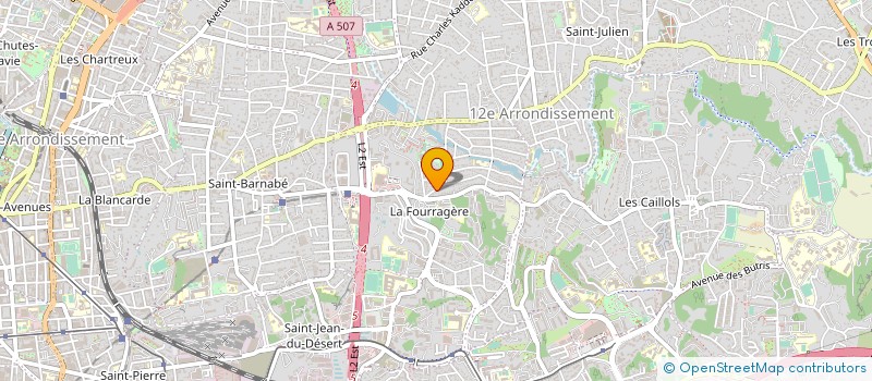 localisation de l'entreprise CHAROCLE à MARSEILLE