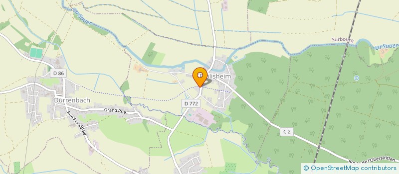 localisation de l'entreprise CHAROLAIS-HOEFFEL  WALBOURG