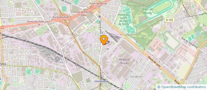 localisation de l'entreprise CHAROMIE  VENISSIEUX