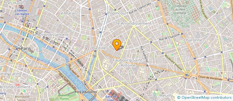 localisation de l'entreprise CHARONNE 24  PARIS