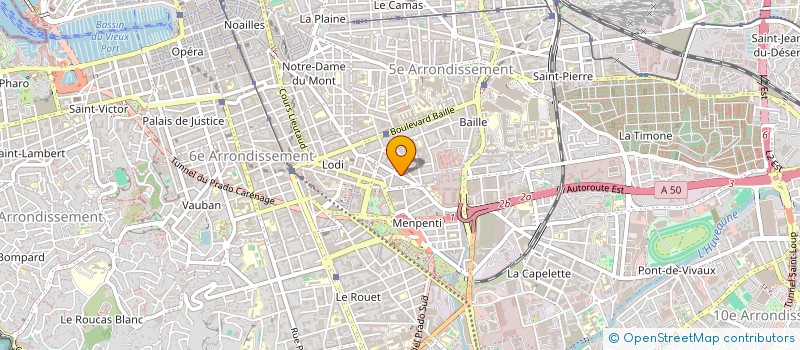 localisation de l'entreprise CHARONNE  MARSEILLE