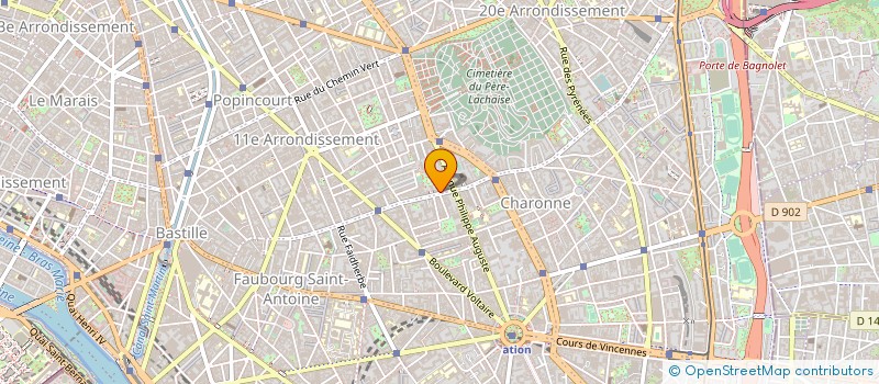 localisation de l'entreprise CHARONNE DISTRIBUTION à PARIS