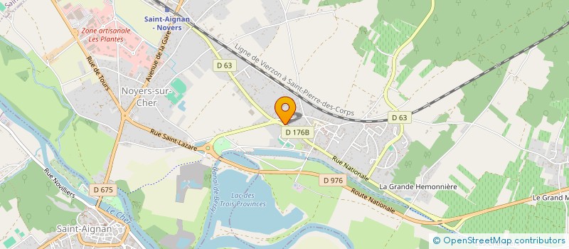 localisation de l'entreprise CHAROUCO  THESEE