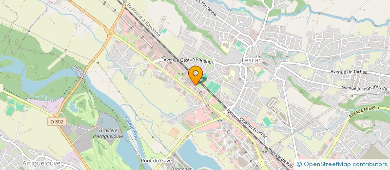 localisation de l'entreprise CHARP  LESCAR