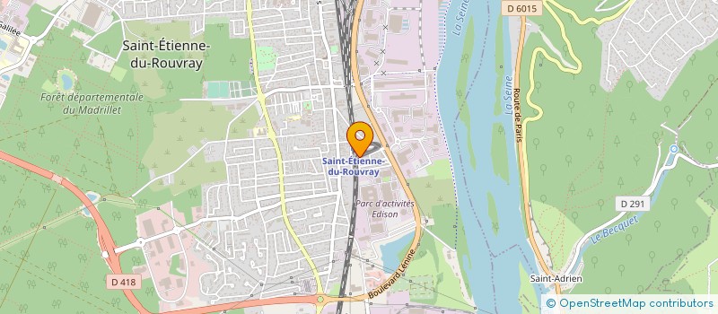 localisation de l'entreprise CHARP COUVERT TRADIT RENOVATIO à SAINT-ETIENNE-DU-ROUVRAY