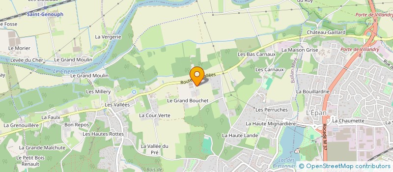 localisation de l'entreprise CHARP ETANCHEITE BARDAGE ISOLAT COUVERT à BALLAN-MIRE