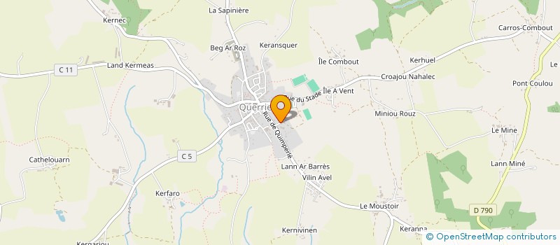 localisation de l'entreprise CHARP'WEST à QUERRIEN