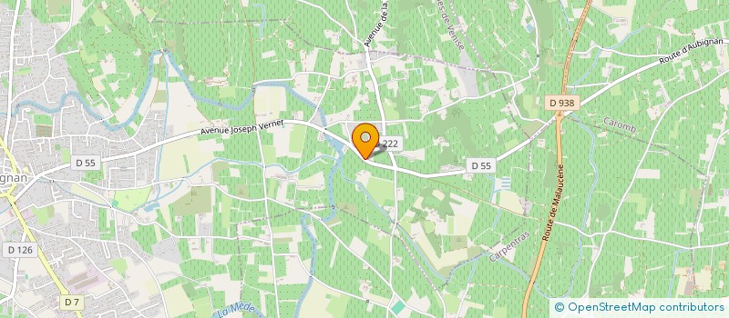 localisation de l'entreprise CHARPAMI  AUBIGNAN