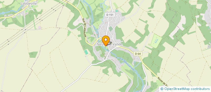 localisation de l'entreprise CHARPANTIER  NESLES-LA-VALLEE