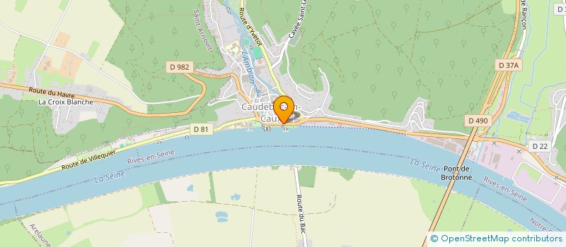 localisation de l'entreprise CHARPAUL 2  RIVES-EN-SEINE