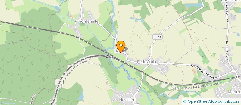 localisation de l'entreprise CHARPENTE ARTISANALE BINKERT à BRETAGNE