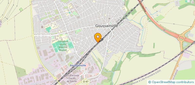 localisation de l'entreprise CHARPENTE COUVERTURE BARDAGE  MONTATAIRE