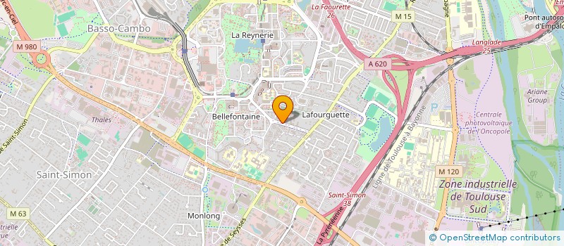 localisation de l'entreprise CHARPENTE COUVERTURE CONSTRUCTION à TOULOUSE