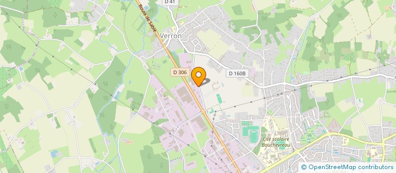 localisation de l'entreprise CHARPENTE COUVERTURE ERIC GENOT  LA FLECHE