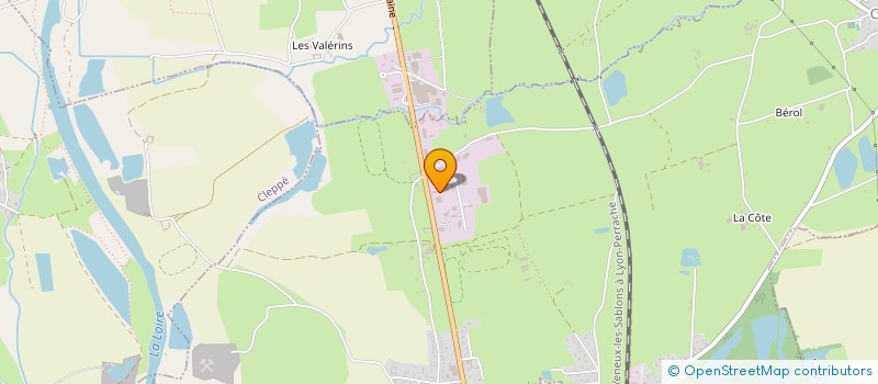 localisation de l'entreprise CHARPENTE COUVERTURE MENUISERIE BOINON  CIVENS