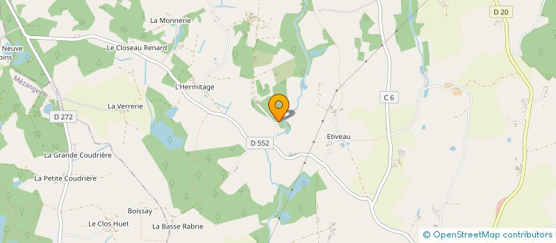 localisation de l'entreprise CHARPENTE COUVERTURE ZINGUERIE DES COLLINES  SAINTE-GEMMES-LE-ROBERT